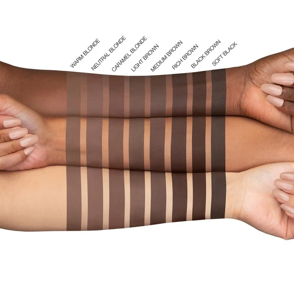 Huda Beauty 6 Rich Brown #BombBrows Full N Fluffy Volumizing Fiber Gel